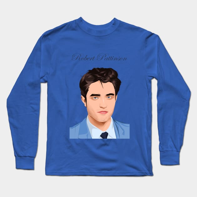 Robert Pattinson Long Sleeve T-Shirt by DP Store